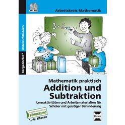 Mathematik praktisch: Addition und Subtraktion, Buch inkl. CD, 1.-6. Klasse