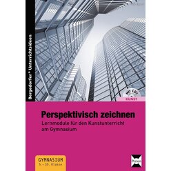 Perspektivisch zeichnen, Buch inkl. CD-ROM, 5.-10. Klasse