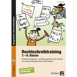 Rechtschreibtraining, Buch, 7.-9. Klasse