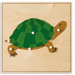 Tierpuzzles: Schildkrte