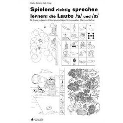 Spielend richtig sprechen lernen: der Laut /s/ und /z/, Kopiervorlagen