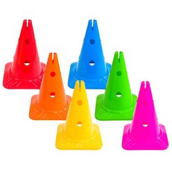 Spielkegel-Regenbogen-Set, 6 Stck