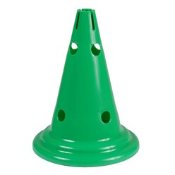 Sport-Thieme Aktionskegel Multi 10er Set grn, Hhe 30cm, 8 Lcher
