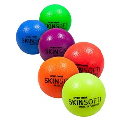 Sport-Thieme Weichschaumblle-Set Skin Softi Neon mit Netztasche