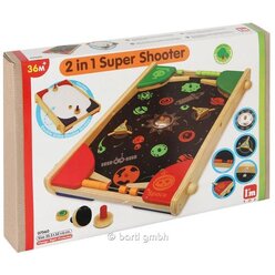 2 in 1 Super Shooter, Tischspiel, ab 3 Jahre