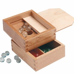 Teilungsksten mit Kugeln, 4-6 Jahre