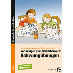 Vorbungen zum Schreiberwerb: Schwungbungen, Broschre, Vorschule/1. Klasse