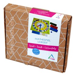 Lernspielset: Mathespiel Uhrzeit, ab 7 Jahre