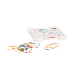 Geobrett 5x5 transparent Quadrat 15 cm aus RE-Plastic