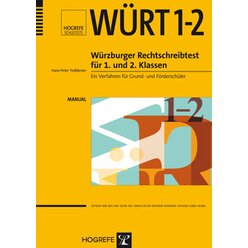 W�RT 1-2, Rechtschreibtest, 1.-2. Klasse