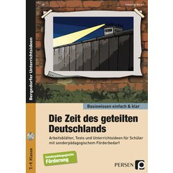 Zeit des geteilten Deutschlands - einfach & klar, Buch inkl. CD, 7.-9. Klasse