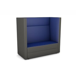 Akustik Hochlehner Silvertex B1 Standard, Schallschutzsofa, Farbe Delft SB1-3067