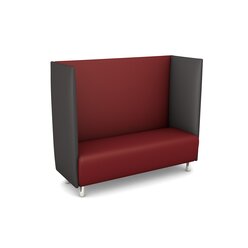 Akustiko Berlin B1 Standard, Schallschutzsofa, Farbe Kirsche 033123