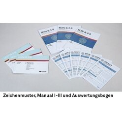 SON-R 2-8 Non-verbaler Intelligenztest (Testkoffer mit Testmaterial, inkl. Auswertungsprogramm ohne Auswertungsbogen und Manual)