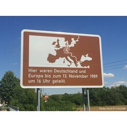 Durch Deutschland ging einmal eine Mauer