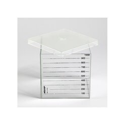 Dienes Einerwrfel 1000 Stck aus ReWOOD mit Dezi Messbecher