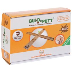 Build & Putt Finger-Golf Set fr 4 Spieler (46 Teile)