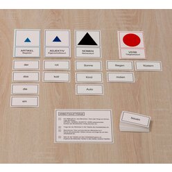 Wortarten-Trainer 1-3, 3 Dosen A6 (nur solange der Vorrat reicht!)