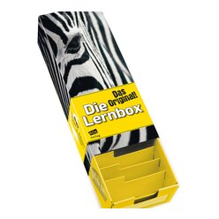 AOL Lernbox DIN A8, Design: Zebra, 5er-Paket