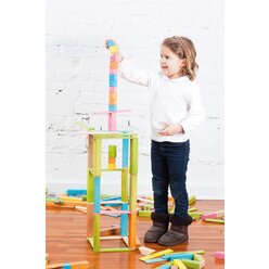 TEGU 240tlg. Magnet-Holzbausteine Set Tints