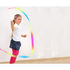Gymnastikband Regenbogen, Bandlnge 3m