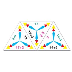 SCHUBITRIX Mathe - Addition Subtraktion bis 20, Lernspiel, 1.-2. Klasse