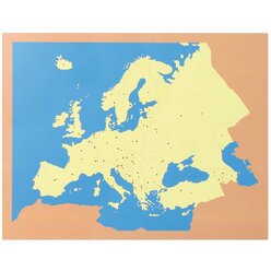 Kommode Europa mit 4 Karten