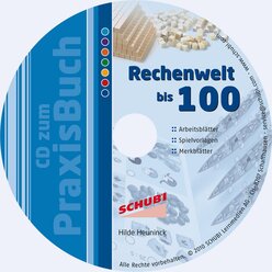 Praxisbuch Rechenwelt bis 100, inkl. CD-ROM, 2. Klasse