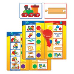 Flocards Junior Holzklappkasten, Lernsystem fr Kinder ab 2 Jahre
