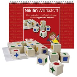 Set Nikitin Logische Reihen N8 + Werkstatt Arbeitsheft