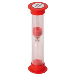 Mini-Sanduhr 3 Minuten in Kunststoffrhre