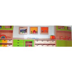 Stufeneinsatz fr Wandspielrahmen