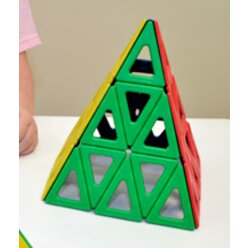 Magnetic Polydron gleichschenkliges Dreieck Set 60 Teile