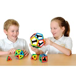 Magnetic Polydron C60-Molekl-Set 32 Teile