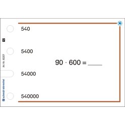 Stpselkarten 'Rechnen bis 1 Million'