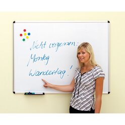 Compra Weiwandtafel, 120 x 90 cm mit Ablageflche