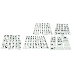 Legekasten Deutsch & Mathematik in blau mit 3 Tafeln, 215 Elemente, 1.-2. Klasse