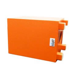 Kinderhocker mit Trommelfunktion, orange, Sitzhhe 30cm