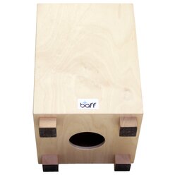 Kindercajon, Kinderhocker mit Trommelfunktion, Birke natur, Sitzhhe 30cm