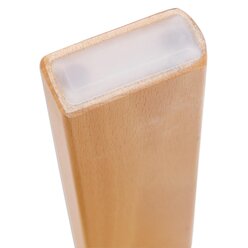 Mbel-Set Ortho, 7-teilig, Tisch: Ahorn honig, Hhe: 46 cm - Sitzhhe 6 Sthle Buche dunkel, Sitzhhe 26 cm