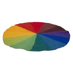 Filzteppich Regenbogen  150 cm, 3-6 Jahre
