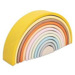 Regenbogen aus Holz, gro, Breite 32 cm