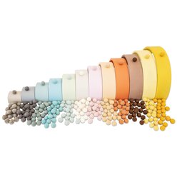 Regenbogen aus Holz, gro, Breite 32 cm