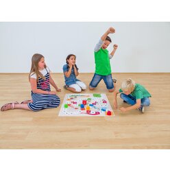 XL - Leiterspiel mit Figuren, 75 x 75 cm, 5-10 Jahre