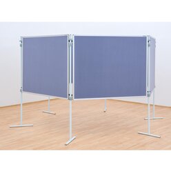 Compra Profi-Stellwnde Komplett-Set C: Hexagon, Stoffbezug grau