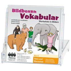 Bildboxen Vokabular 4er Set, ab 4 Jahre