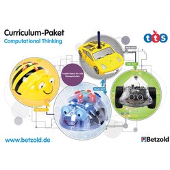 Blue-Bot Komplettset, 12 Blue-Bots mit Zubehr, Klasse 1-3