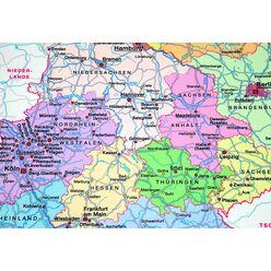 Bodenpuzzle Deutschland politisch