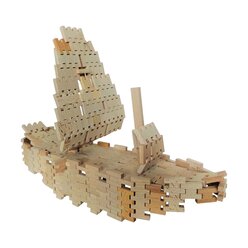 Dusyma-Steckbausteine Holz, 1000 Stck, ab 3 Jahre