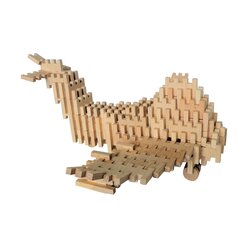 Dusyma-Steckbausteine Holz, 1000 Stck, ab 3 Jahre